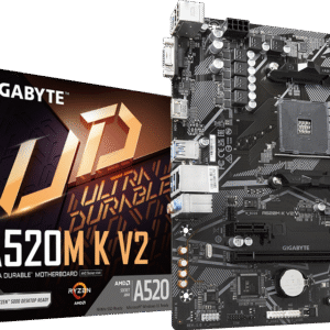 GIGABYTE A520M K V2 AMD AM4 DDR4 Motherboard