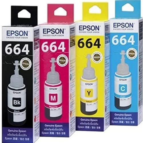 Epson T664 Black Ink Bottle