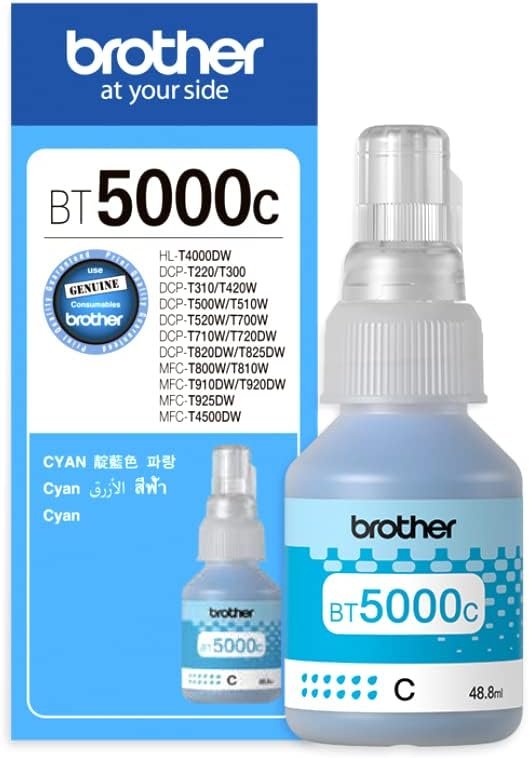 Brother BT5000 Colour Ink Bottle (Cyan / Magenta / Yellow)