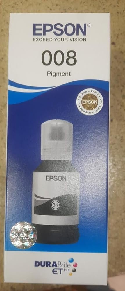 Epson 008 Black Ink Bottle