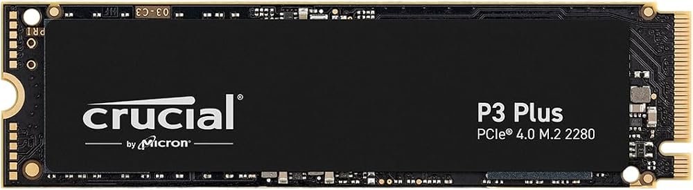 NVME 2TB SSD Crucial P3 Plus