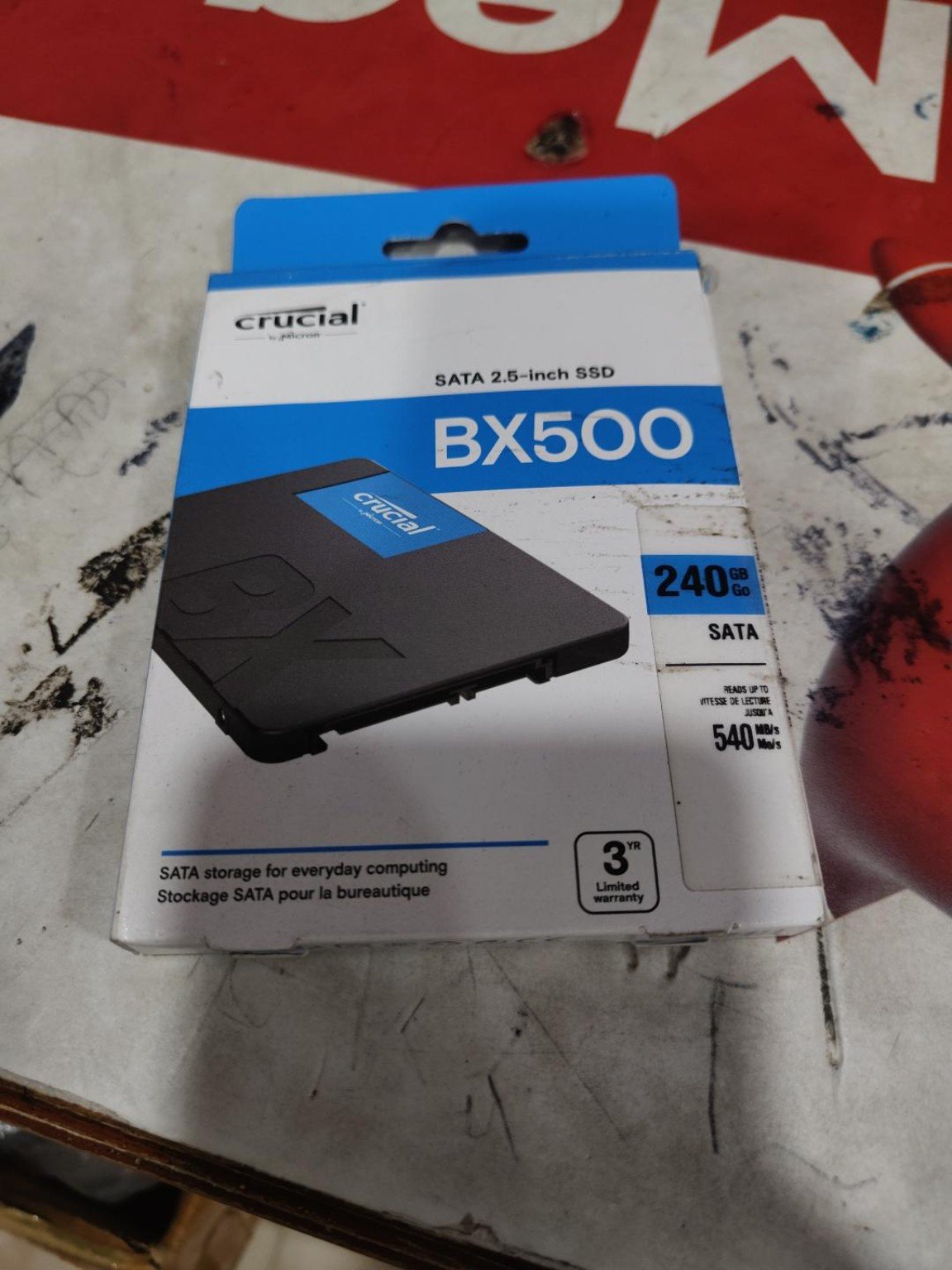 Crucial BX500 240GB SATA 2.5-inch SSD
