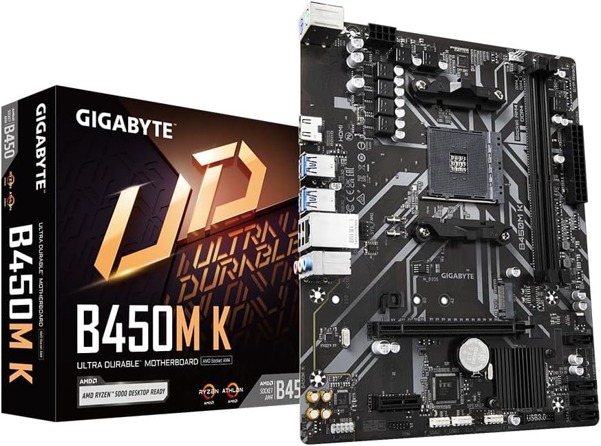 Gigabyte B450M K Motherboard