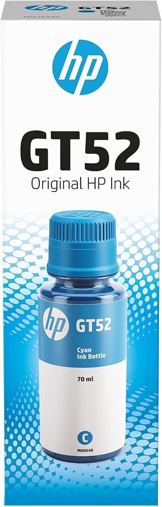 HP GT52 Colour Ink Bottle (Cyan / Magenta / Yellow)