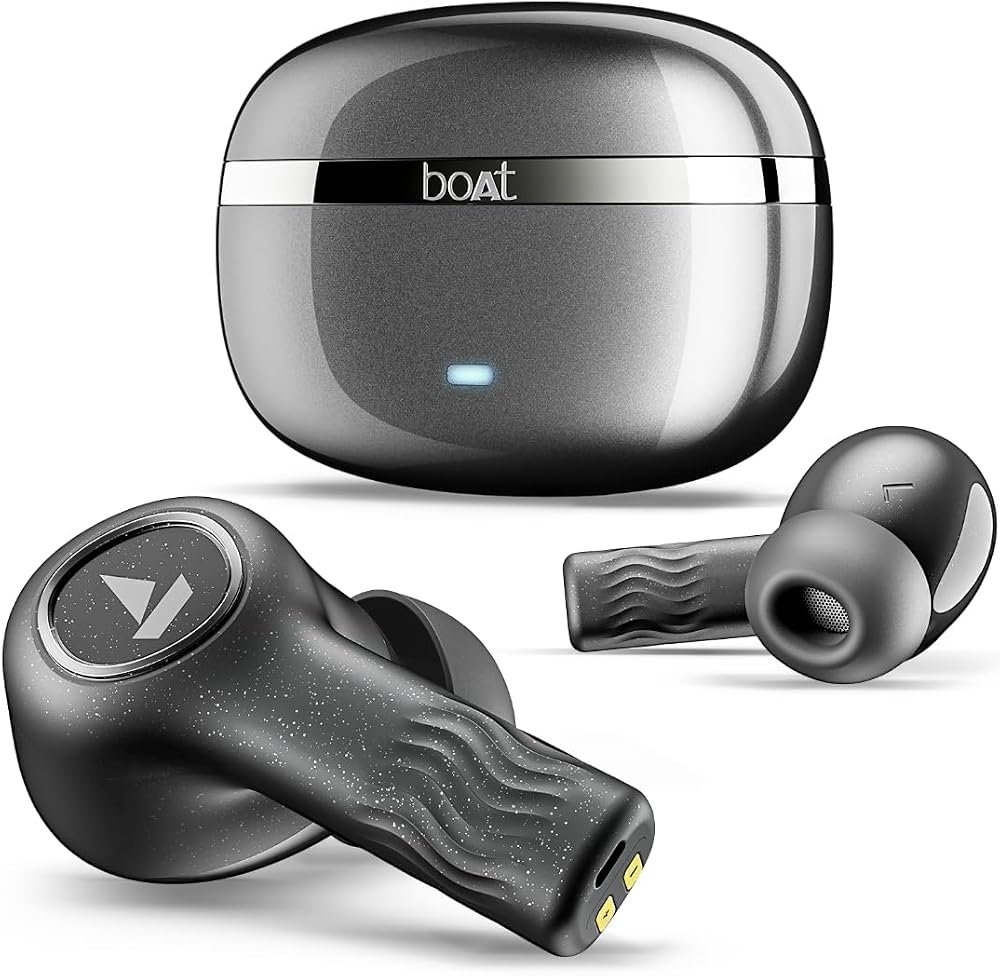 boAt Nirvana Ion ANC Crystal Blk Wireless Earbud