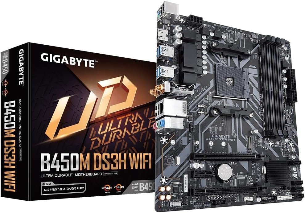Gigabyte B450M DS3H V3 Motherboard
