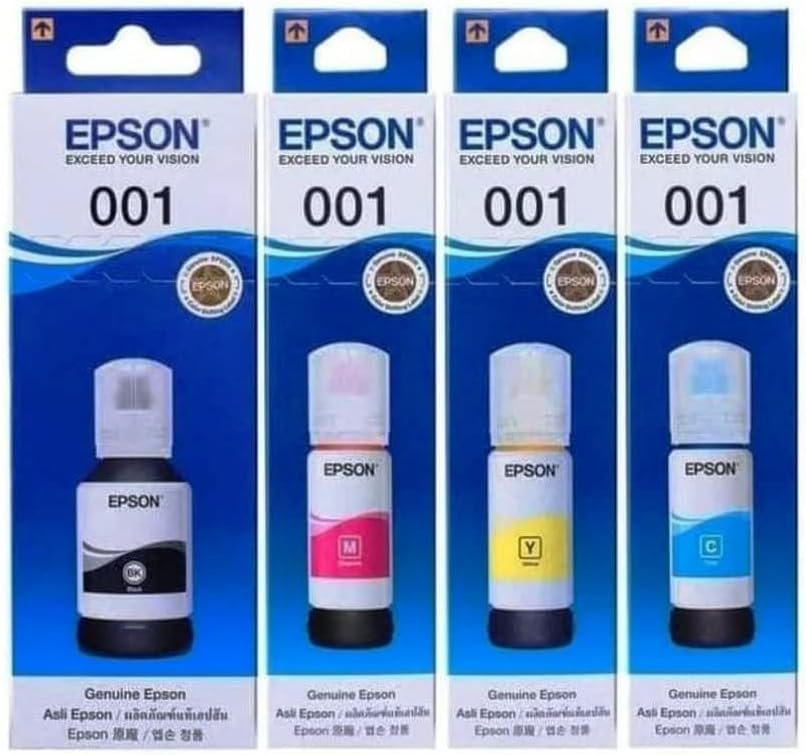 Epson 001 Colour Ink Bottle (Cyan / Magenta / Yellow)