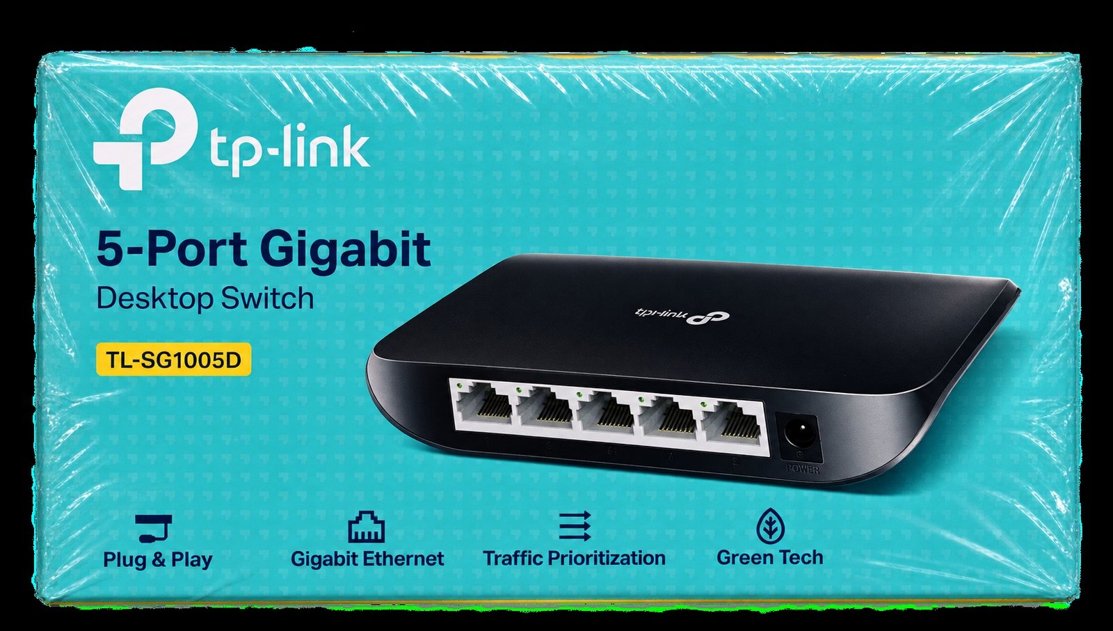 TP-Link TL-SG1005D 5-Port Gigabit Desktop Switch