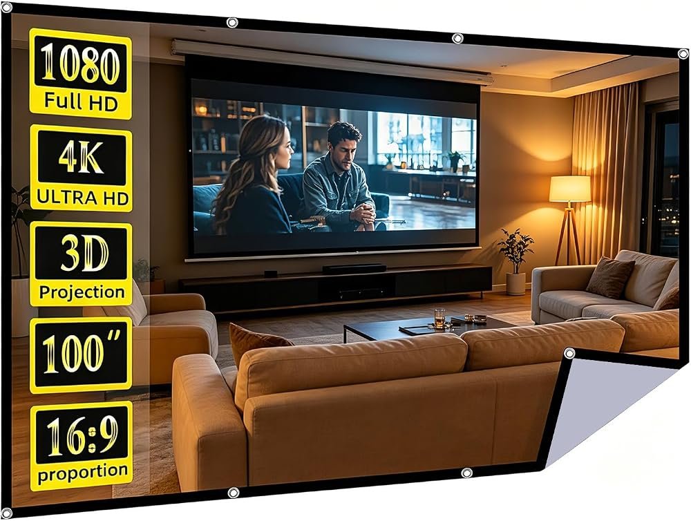 Projector Screen 6/8