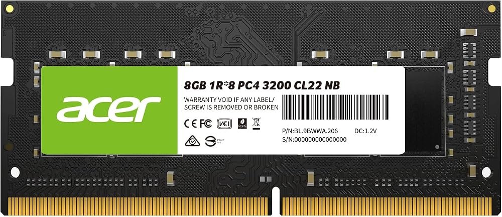 RAM DDR4 8GB Acer Desktop