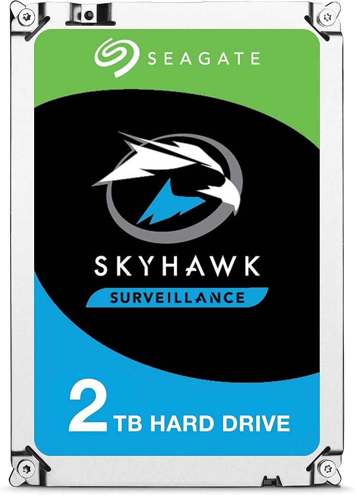 Seagate 2TB AV HDD Camera