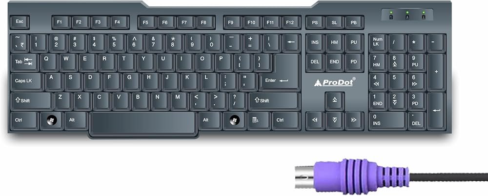 PKB 207 PS2 Keyboard