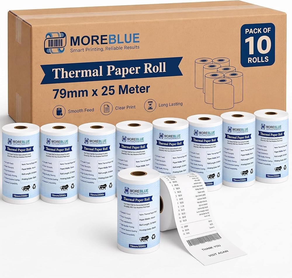 Image King Thermal Paper Roll 3"