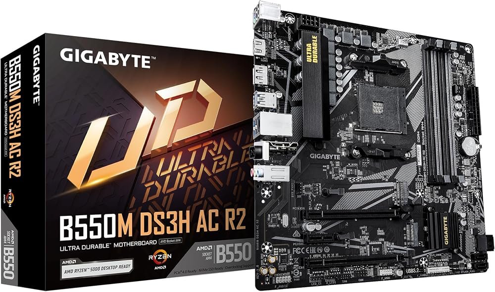 Motherboard Gigabyte B550M DS3H AC