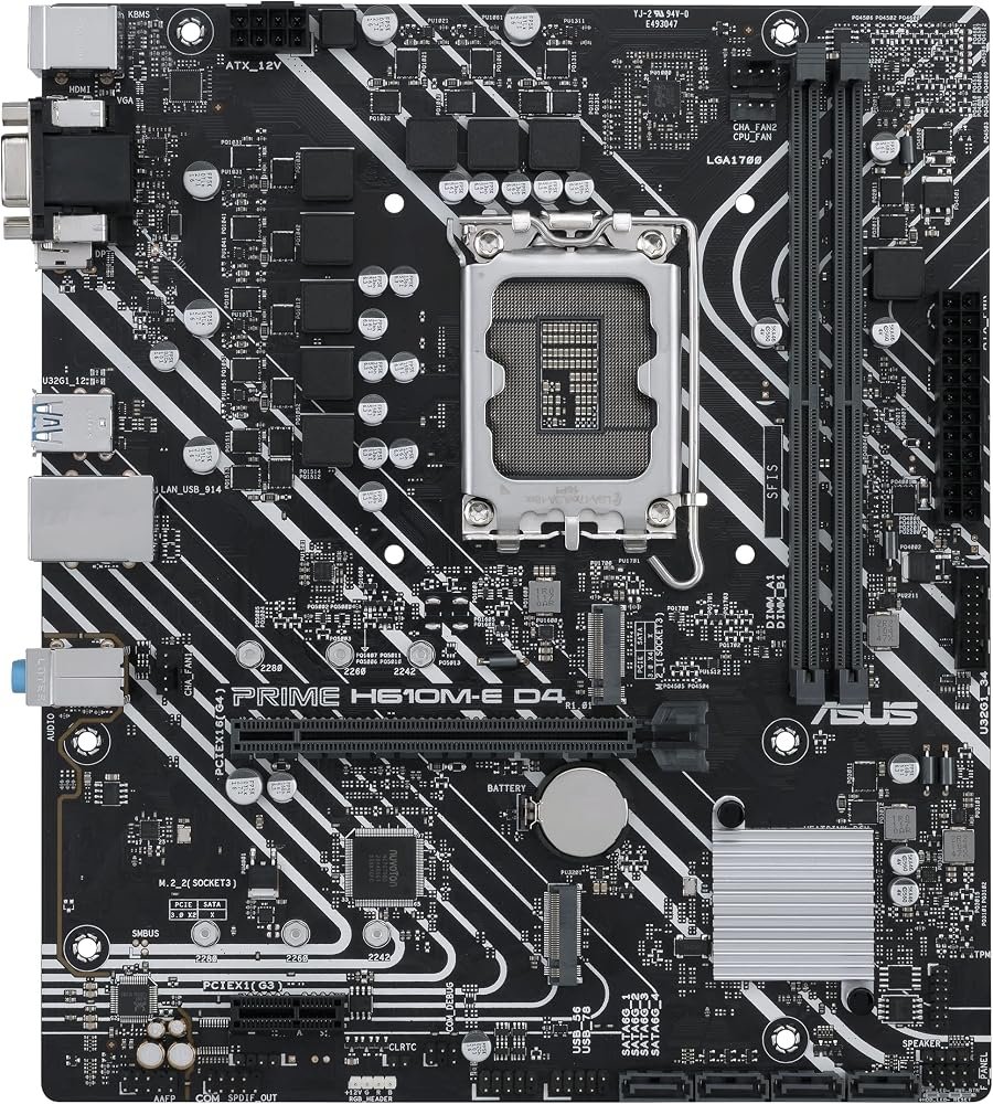 Asus Prime Motherboard H610 M H