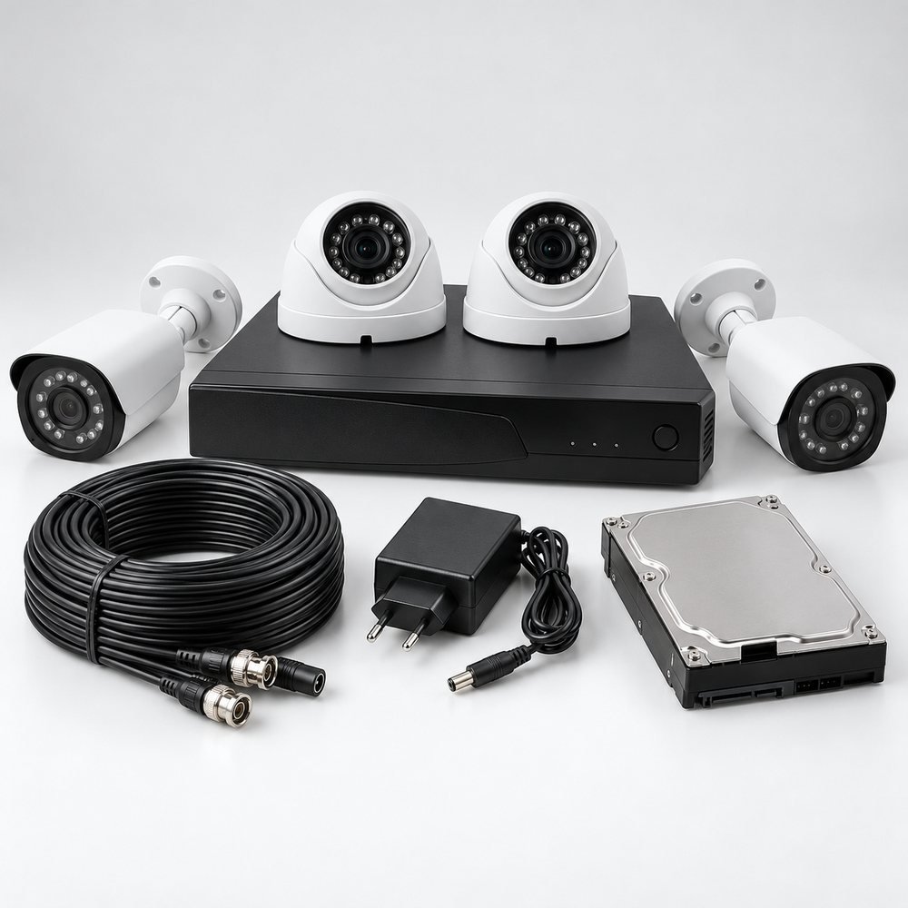 CCTV camera kit — representative image