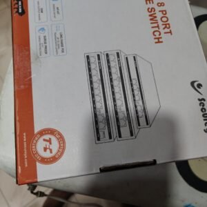 Secureye 8-Port 10/100 Mbps PoE Switch S-8FE2UE-L-NB